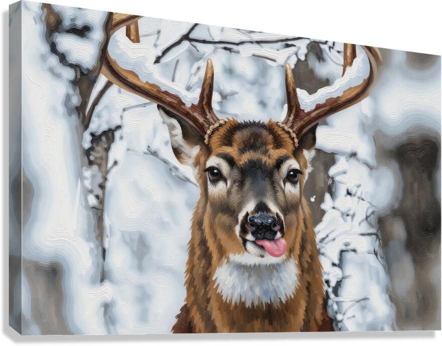 Buck Canvas Print