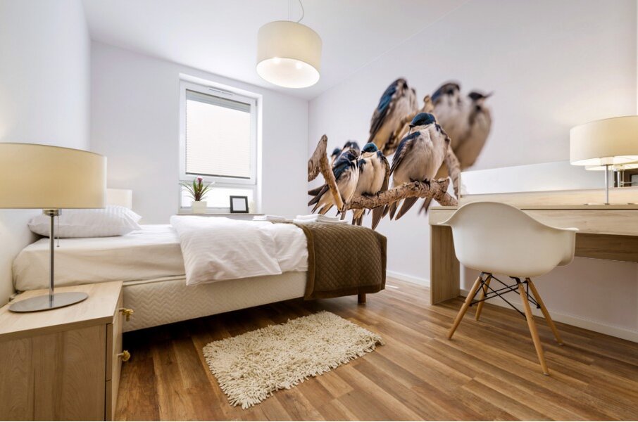 Gathering Mural print