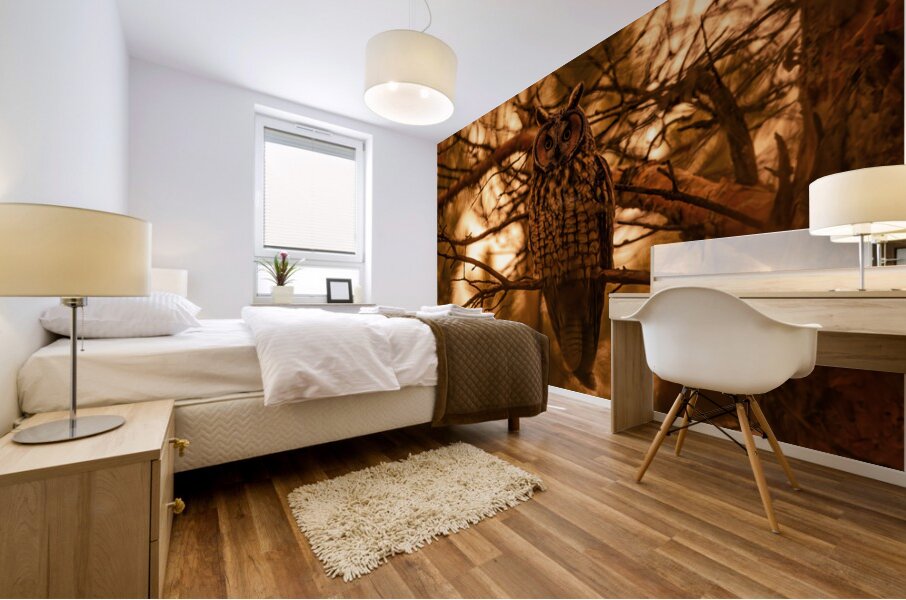 LEO Sunset Mural print