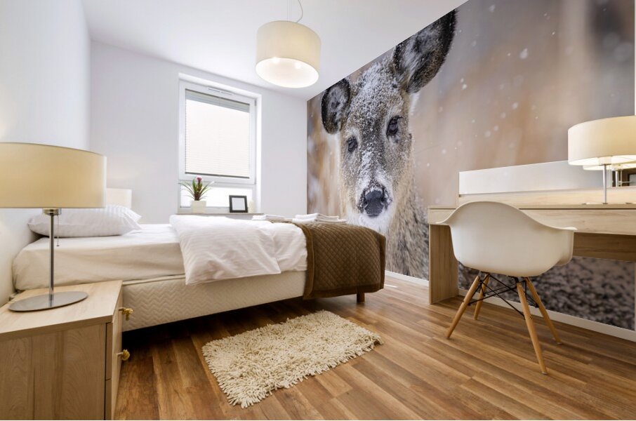 Cute Deer 2 Mural print