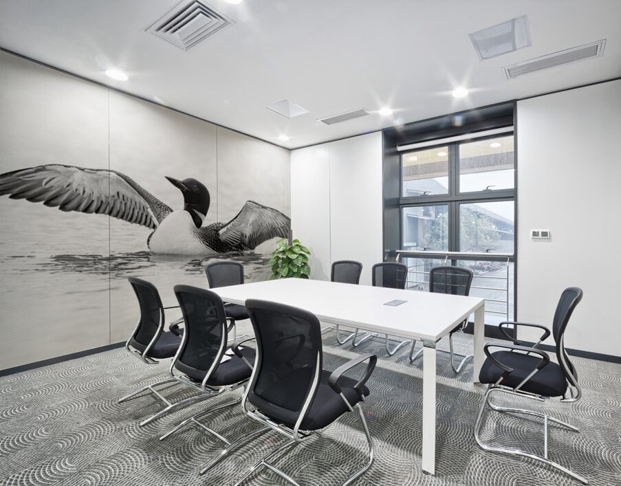 Loon BW Wall Printing