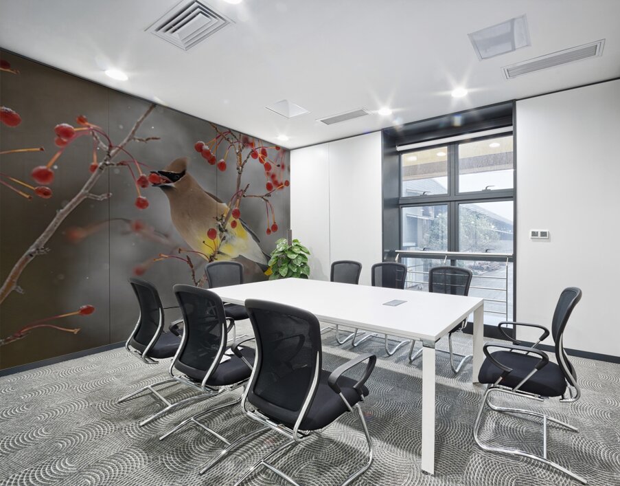 Waxwing Wall Printing