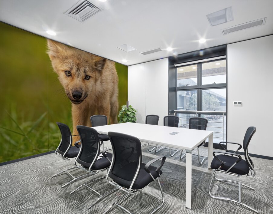 Wolf Pup 2 Wall Printing