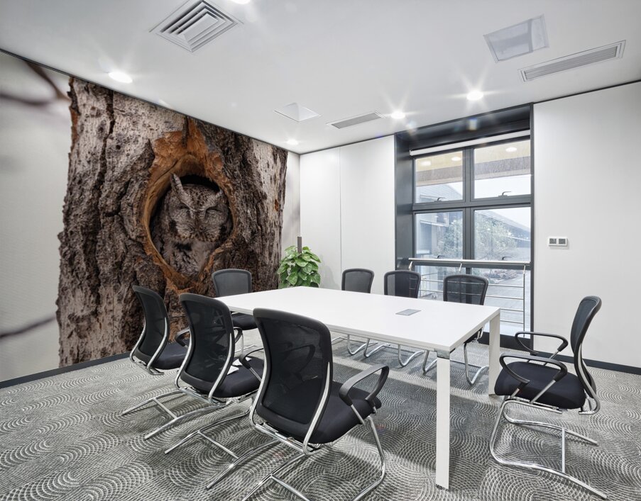 Screech Owl Wall Printing