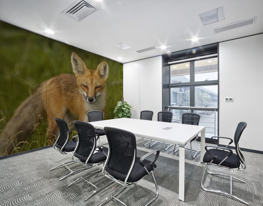 Red Fox Wall Printing