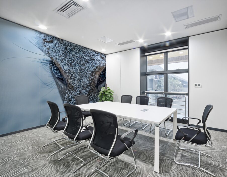 Deer Eye to Eye Wall Printing