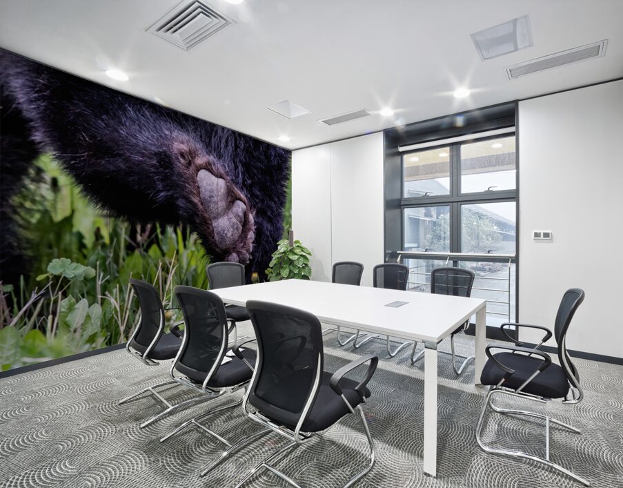 Bear Foot Wall Printing