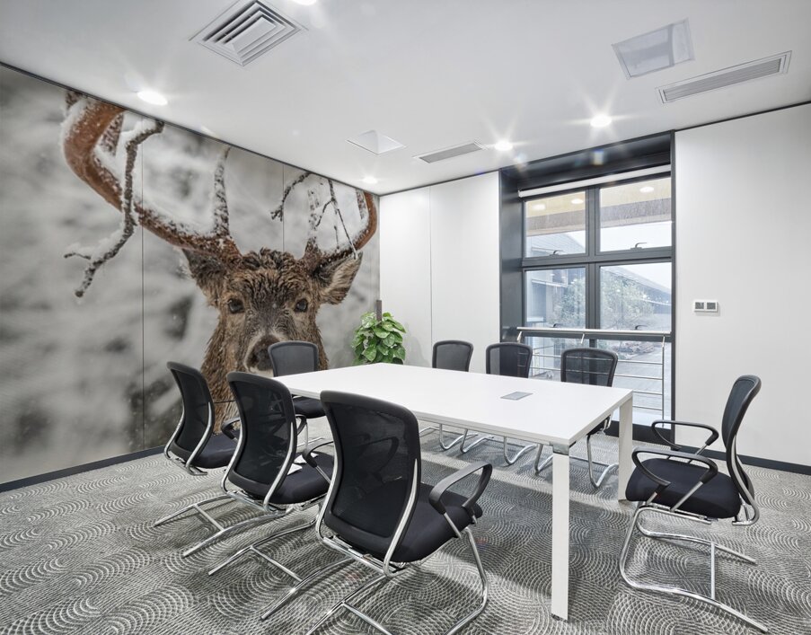 Big Buck Winter Wall Printing