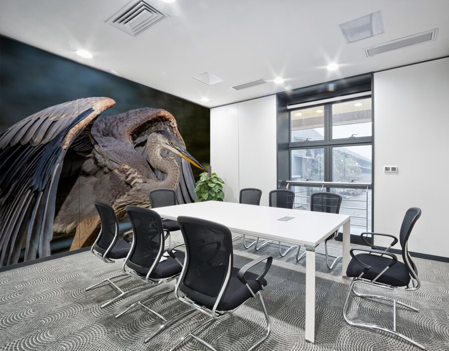 Blue Heron 2 Wall Printing