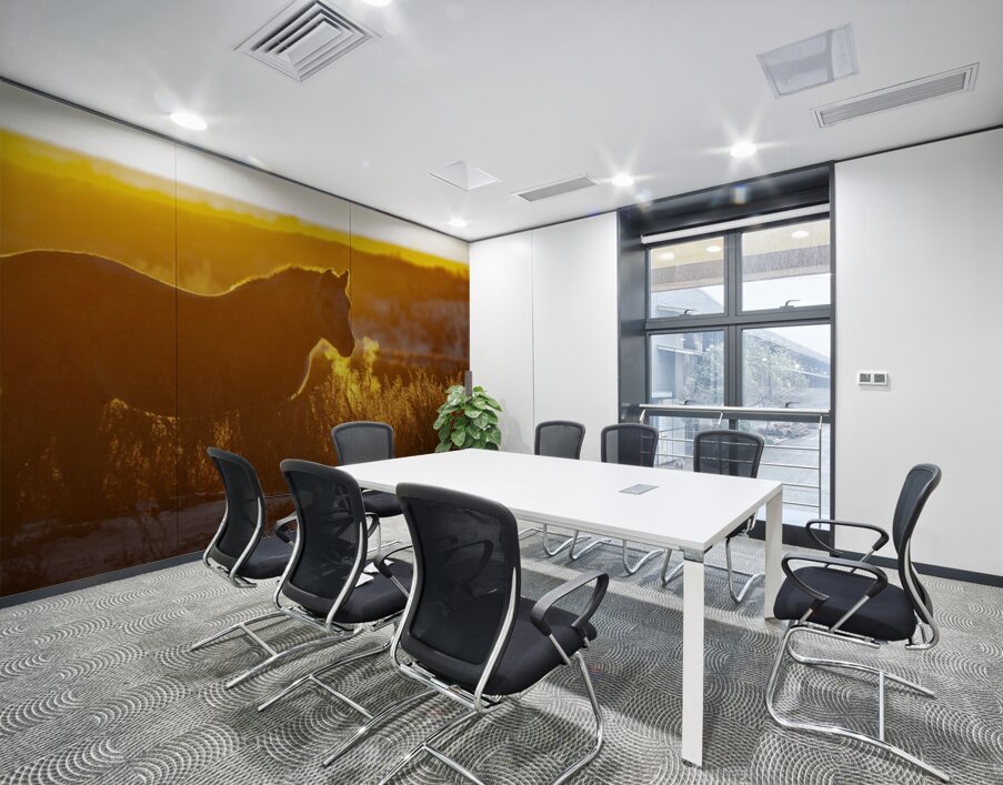 Horse Sunset Wall Printing