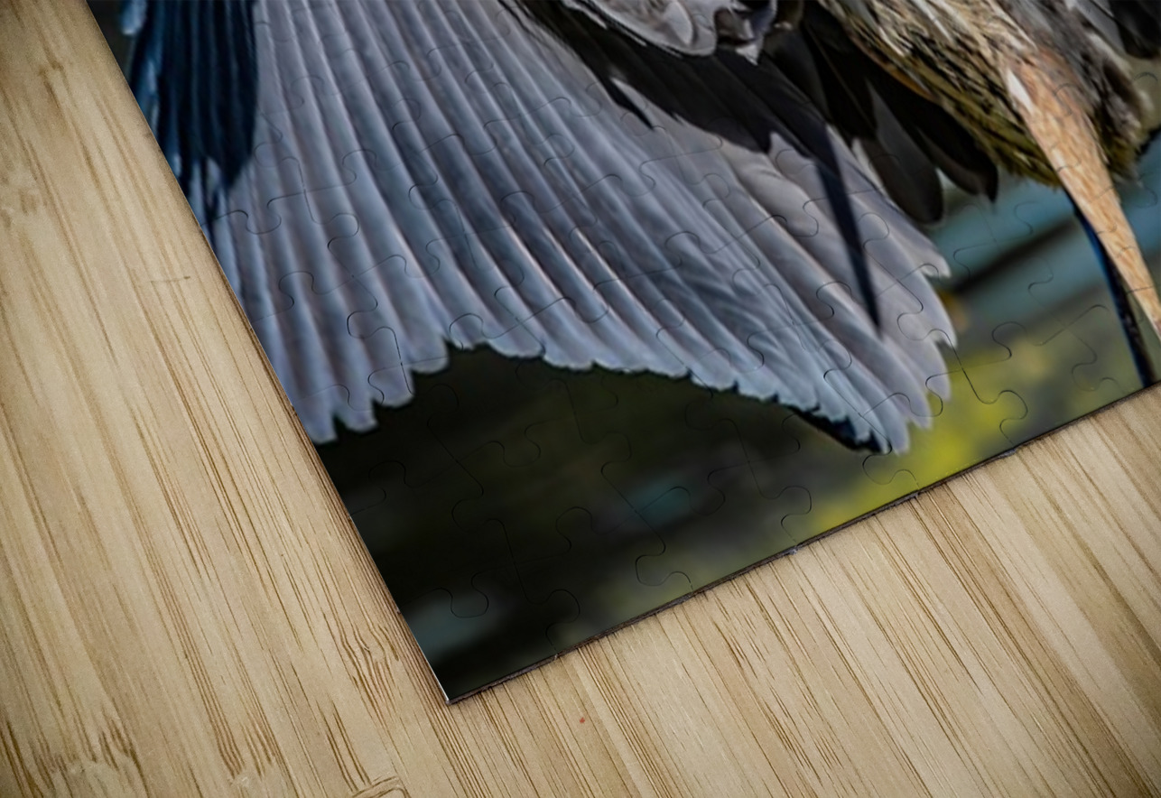 Blue Heron 2 Ilana Vargulich Puzzle